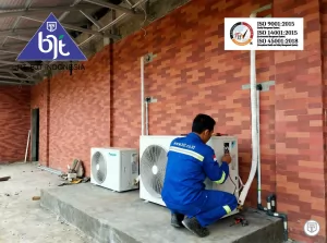 Teknis Antar Komponen pada Sistem Cold Storage Chiller